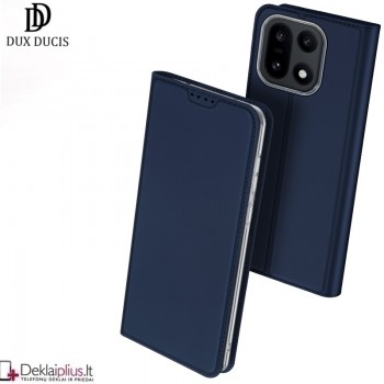 Dux Ducis Skin Pro dirbtinės odos dėklas - mėlynas (Oneplus 15)